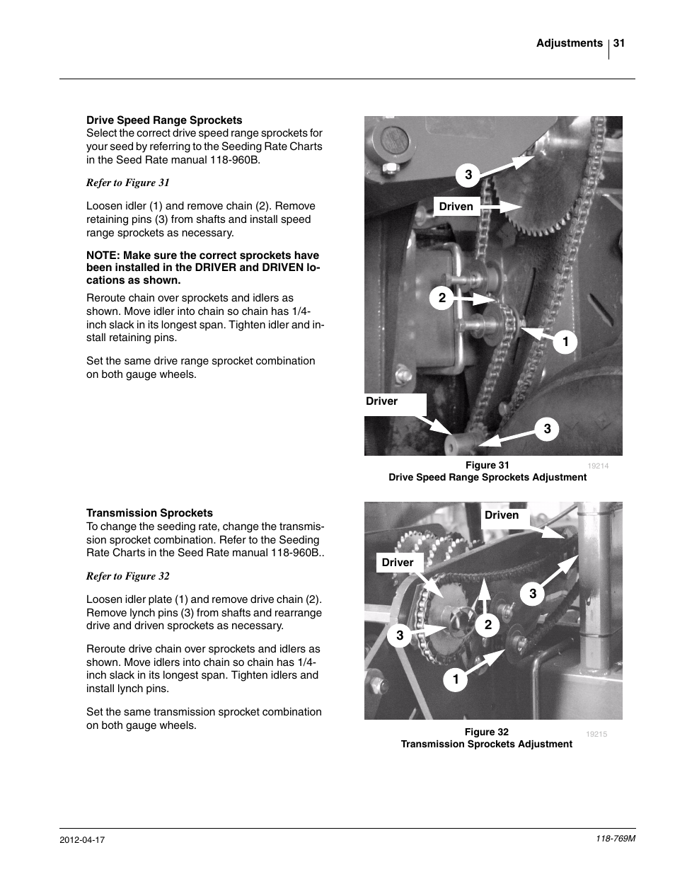 Great Plains 2420P Operator Manual User Manual | Page 33 / 96