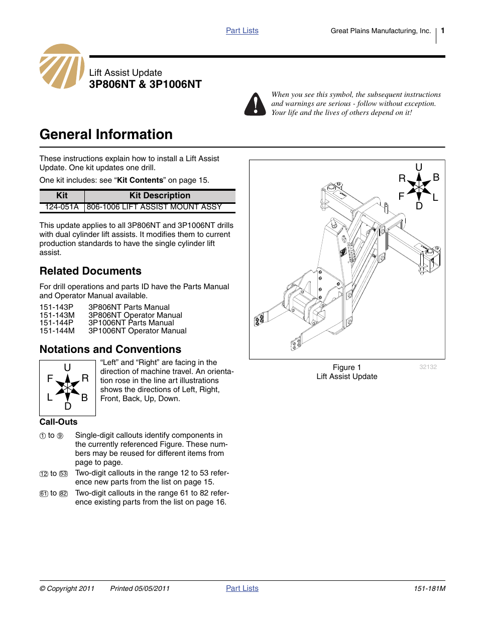 Great Plains 3P1006NT Assembly Instructions User Manual | 16 pages