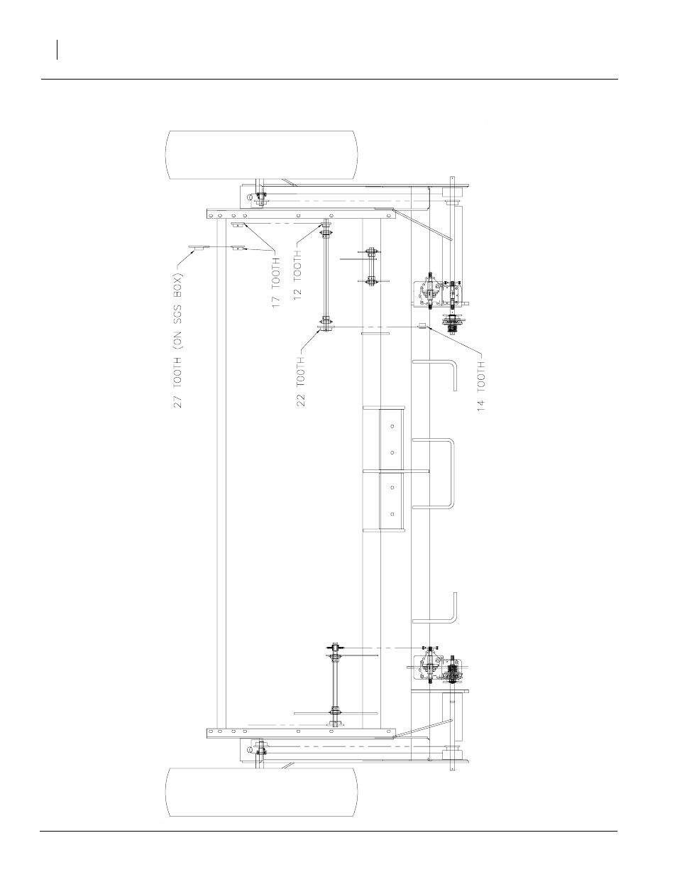 Small grass seeds sprocket configuration | Great Plains 1006NT Operator Manual User Manual | Page 48 / 53
