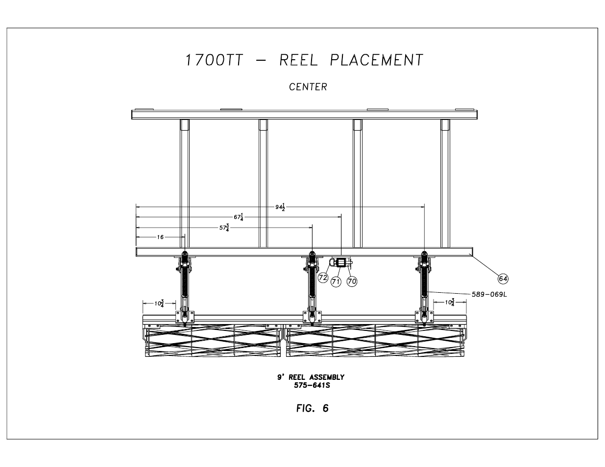 Great Plains 1700TT Rolling Harrow & Reel Assembly Instructions User Manual | Page 4 / 9
