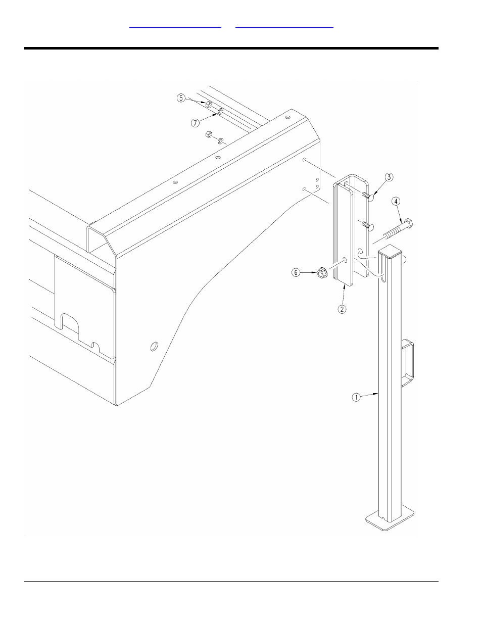 Rear parking stands | Great Plains 2525P Parts Manual User Manual | Page 16 / 122
