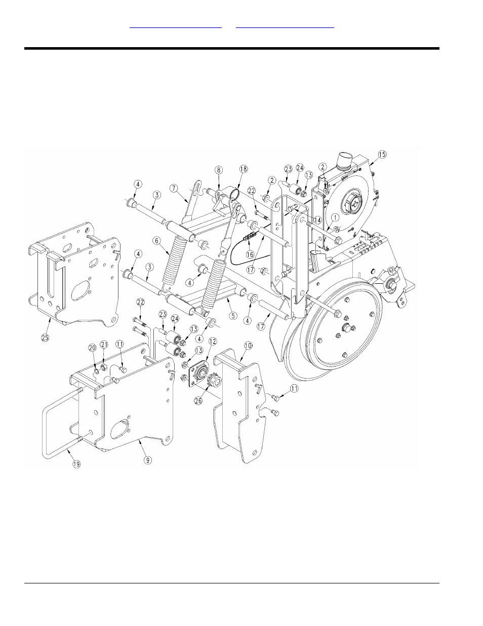 20 series opener arms & mounts | Great Plains 2525P Parts Manual User Manual | Page 54 / 122