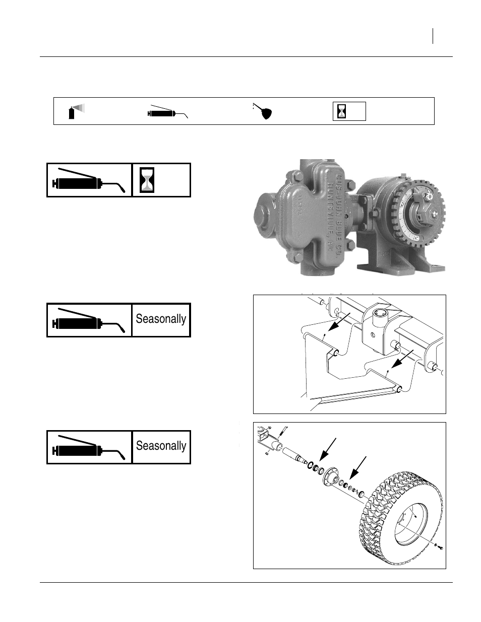 Lubrication, Seasonally | Great Plains PFC2000 Operator Manual User Manual | Page 45 / 56