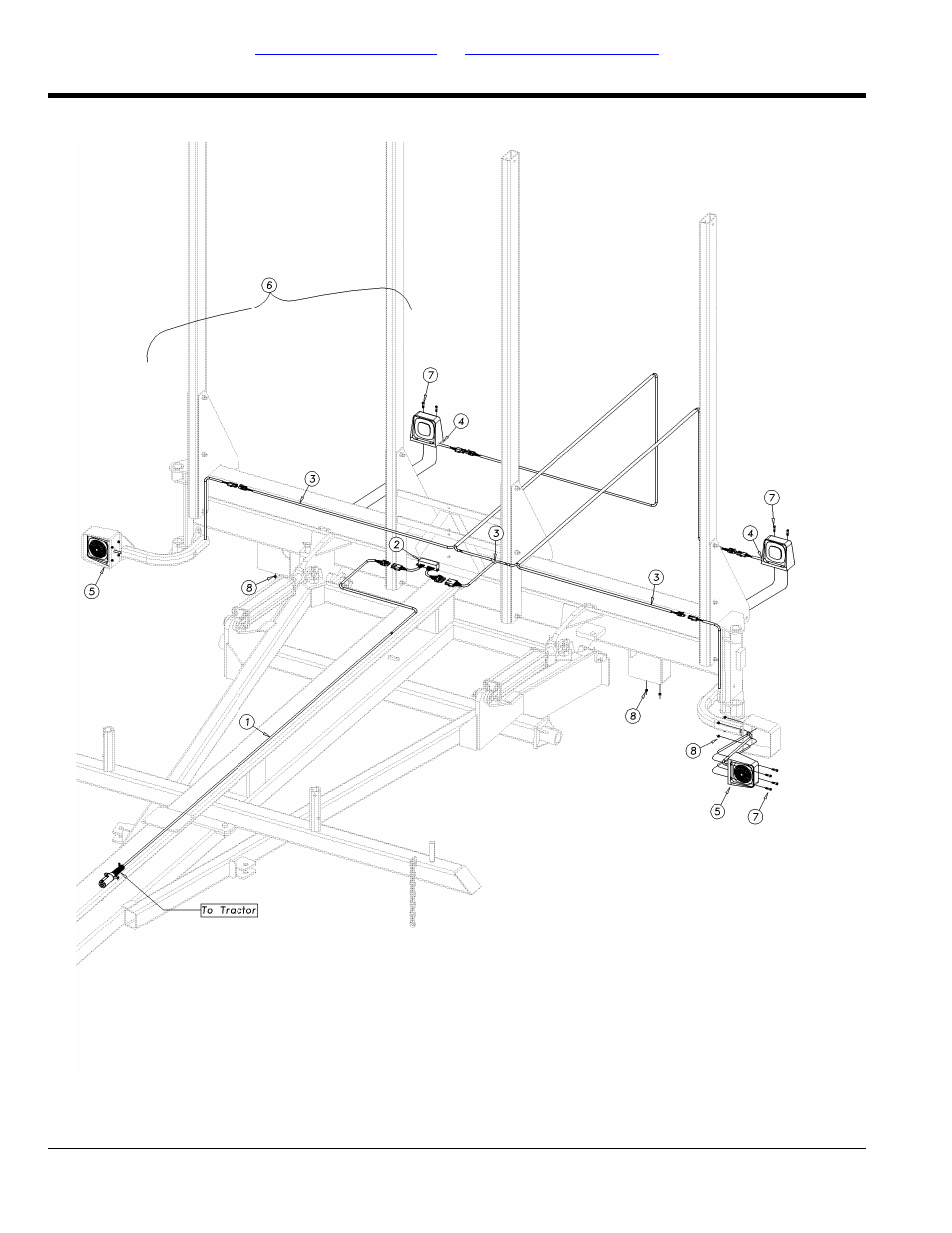 Lights (s/n gp-c1093b - c1503b) | Great Plains FH6800HD Parts Manual User Manual | Page 26 / 68