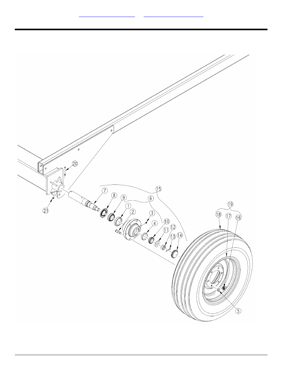 Wing wheel & hub | Great Plains FH6800HD Parts Manual User Manual | Page 32 / 68