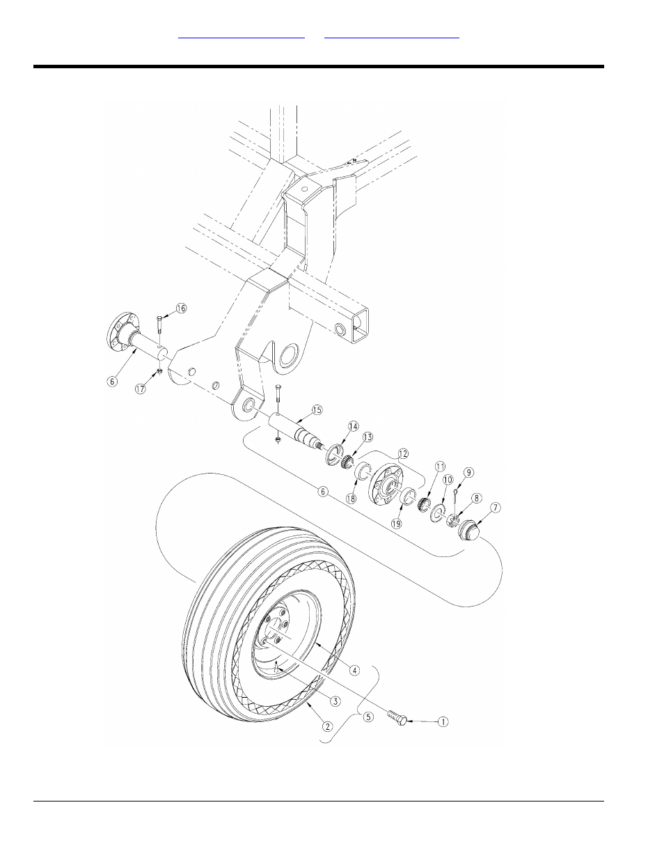 Gauge wheels, Bolt in hub & wheel | Great Plains CTA4000 HD Parts Manual User Manual | Page 30 / 88