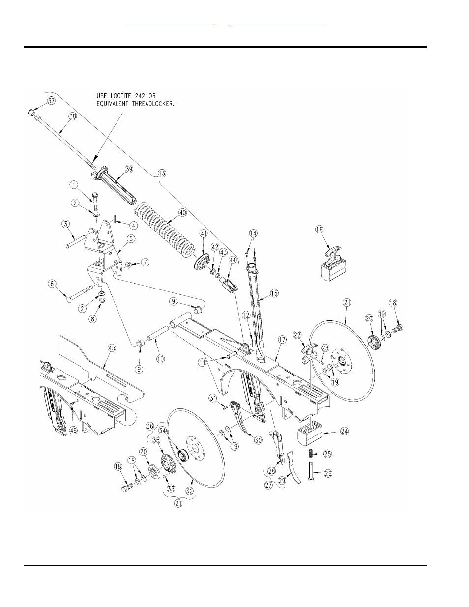 Hd 00 series short arm opener (s/n ee1177+) | Great Plains CTA4000 HD Parts Manual User Manual | Page 44 / 88