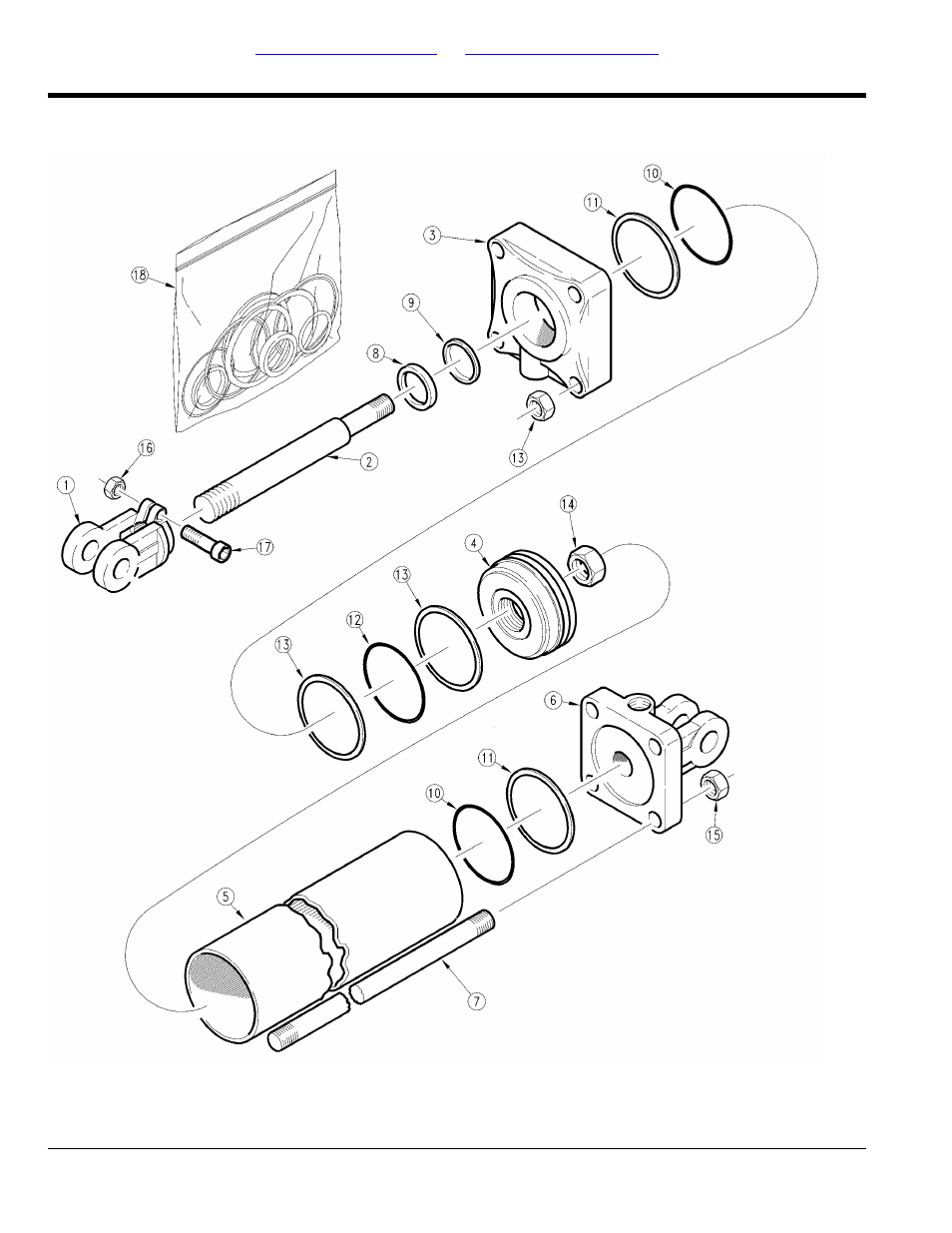 Midway hydraulic cylinder (810-361c) | Great Plains CTA4000 HD Parts Manual User Manual | Page 74 / 88