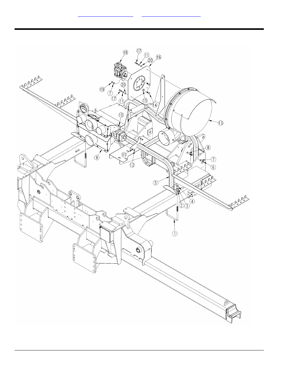 Fan to frame, Table of contents part number index fan to frame | Great Plains 3PYPA Parts Manual User Manual | Page 12 / 234