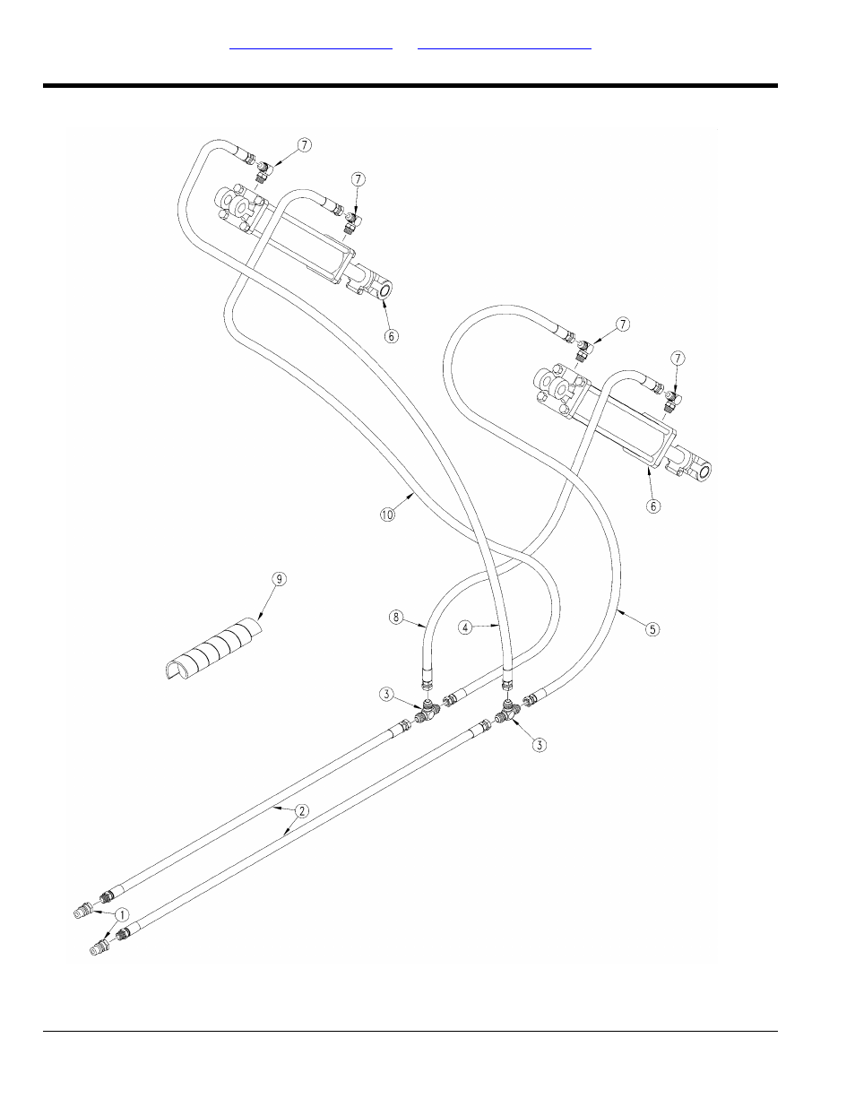Lift hydraulics (for planters w/locked wings only) | Great Plains 3PYPA Parts Manual User Manual | Page 152 / 234