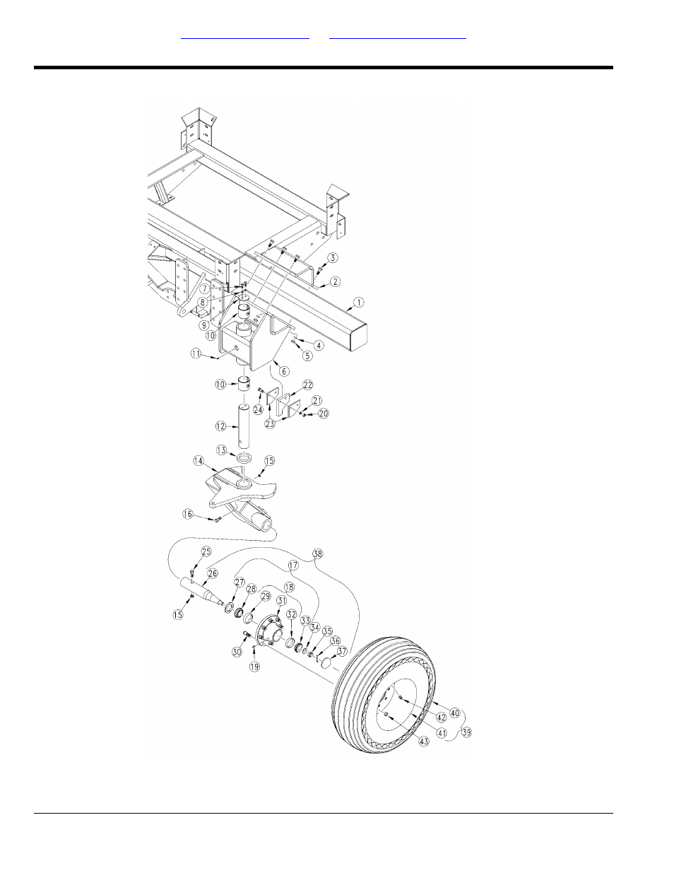 Transport casters and wheels (s/n b1026j-) | Great Plains 3PYPA Parts Manual User Manual | Page 48 / 234