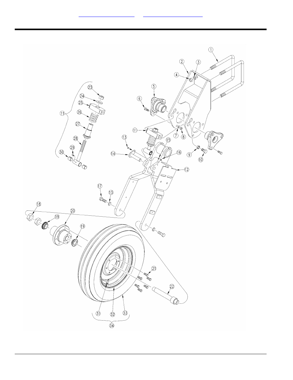 Non drive contact gauge wheel | Great Plains 3PYPA Parts Manual User Manual | Page 66 / 234