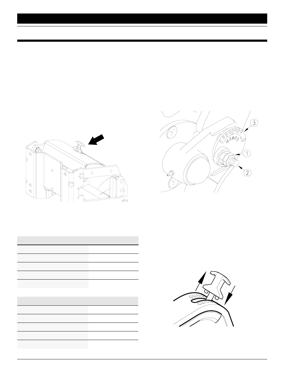 Section 3 adjustments, Row unit adjustments | Great Plains 2515 Operator Manual User Manual | Page 16 / 38