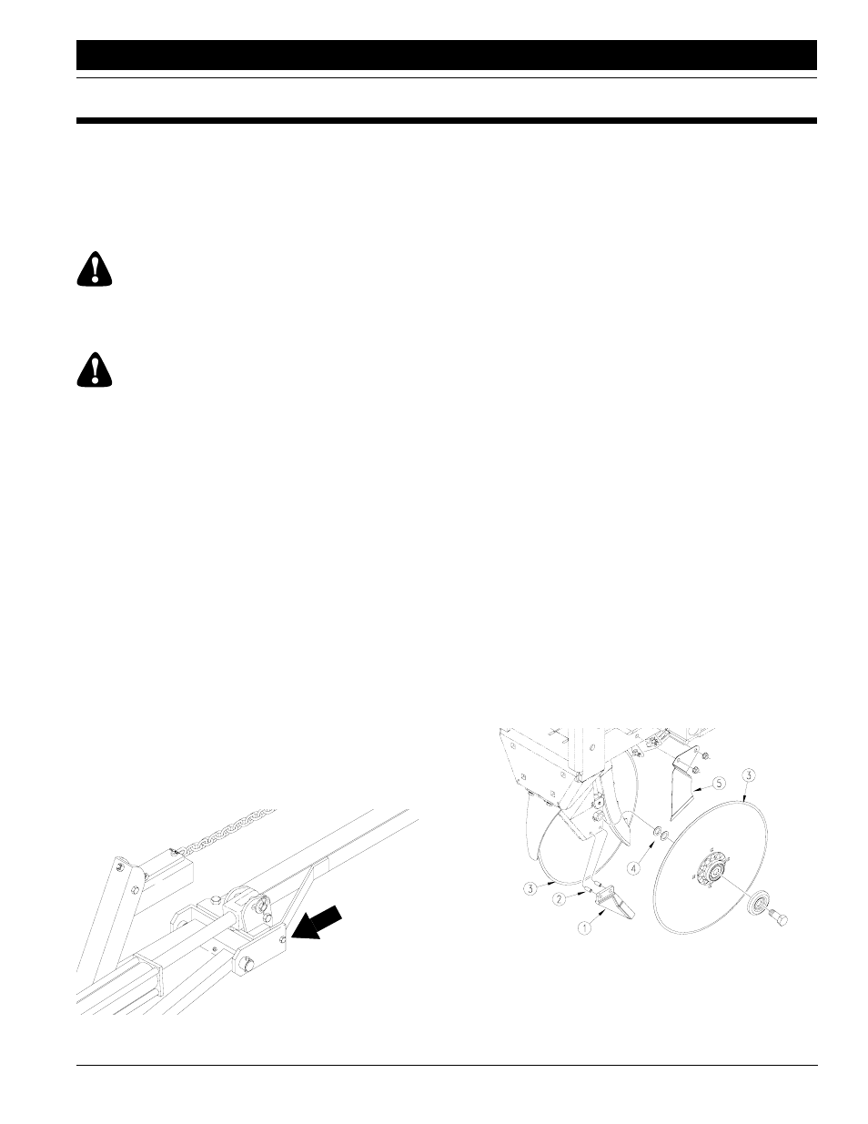 Section 5 maintenance and lubrication, Maintenance, Warning | Great Plains 2515 Operator Manual User Manual | Page 27 / 38