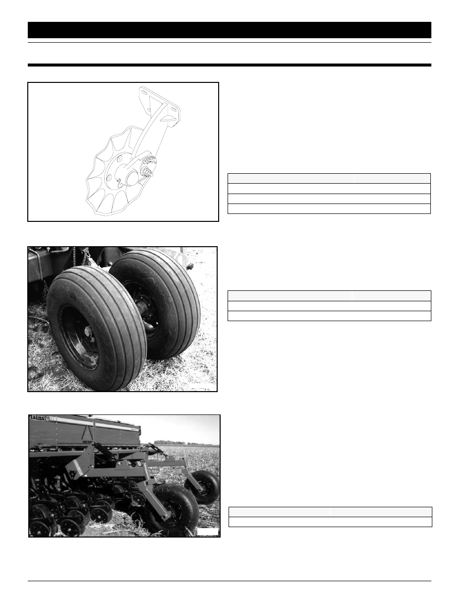 Section 6 options, Lift assist, Coulter | Gauge wheels, Options | Great Plains 2515 Operator Manual User Manual | Page 32 / 38
