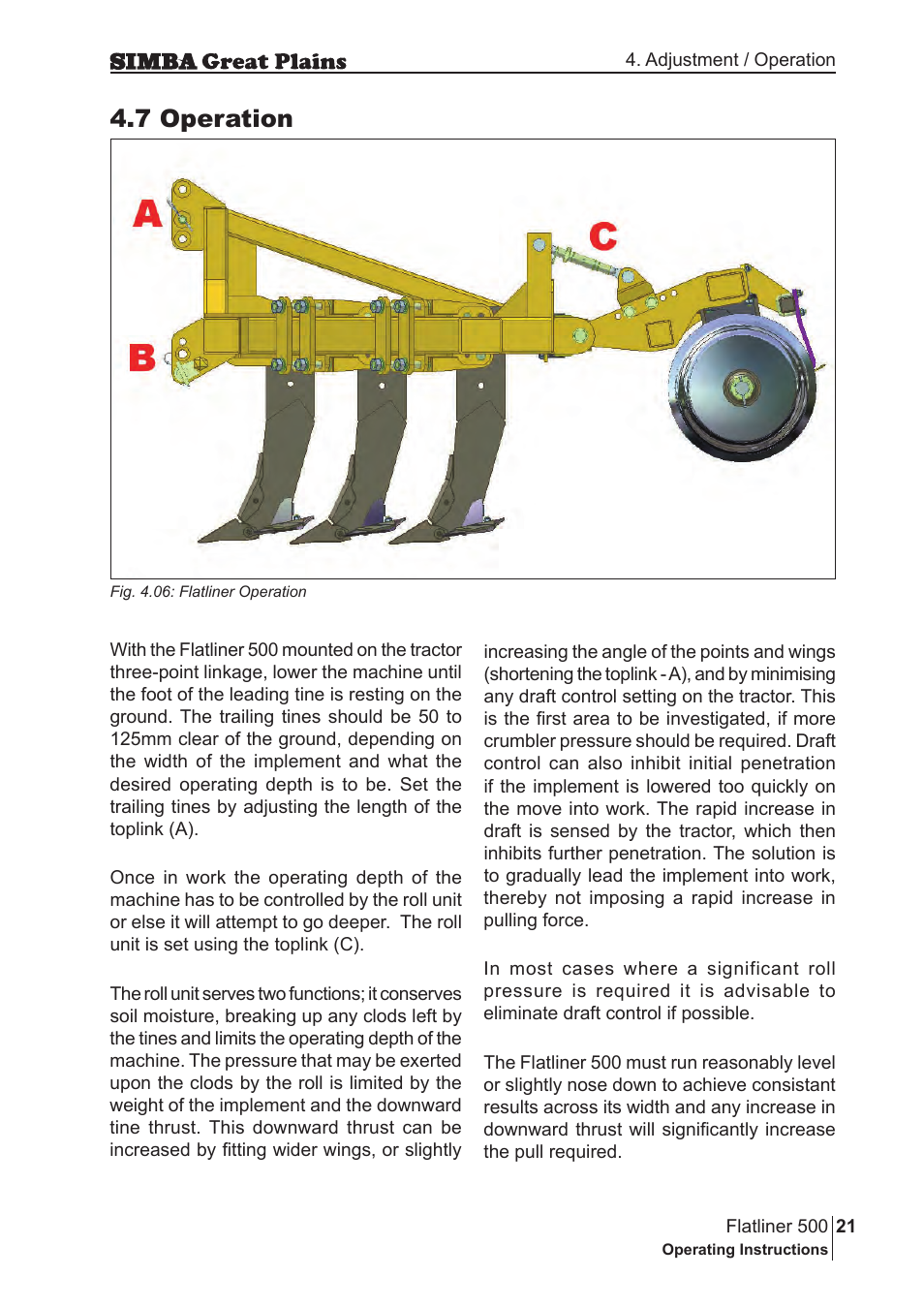 7 operation | Great Plains P17398E Operator Manual User Manual | Page 21 / 102