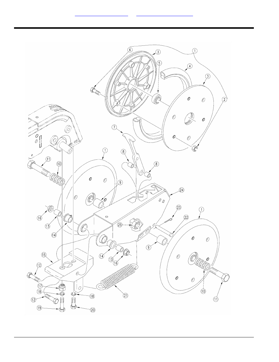 Press wheels, Press wheel 1 x 12 | Great Plains 2015 Parts Manual User Manual | Page 54 / 82