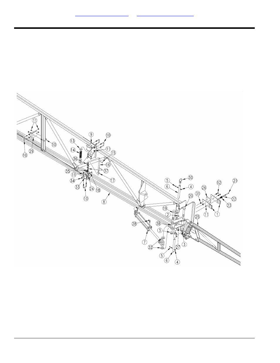 Inner boom assembly (60 ft) | Great Plains 3P-FF900 Parts Manual User Manual | Page 18 / 150