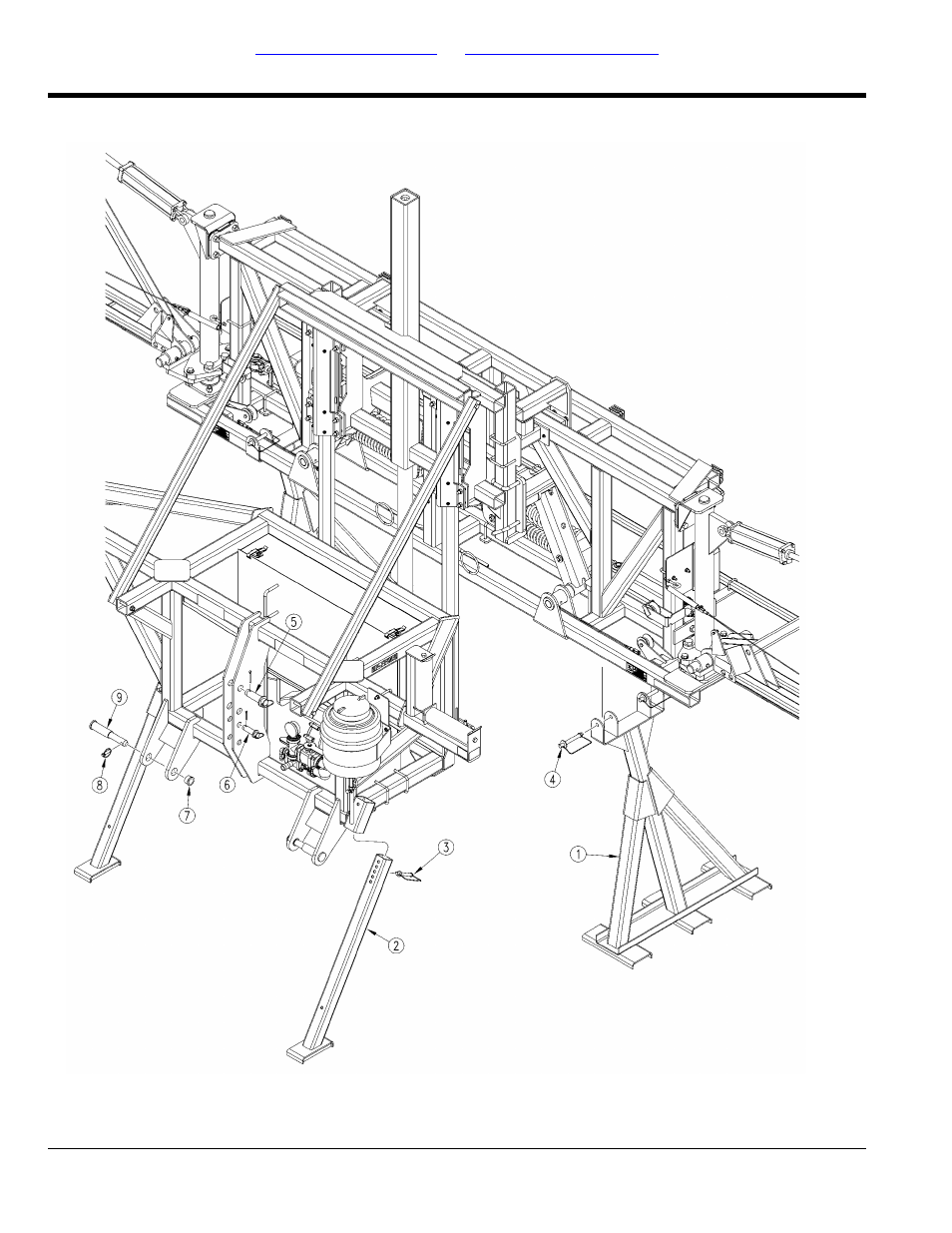 Parking supports | Great Plains 3P-FF900 Parts Manual User Manual | Page 28 / 150