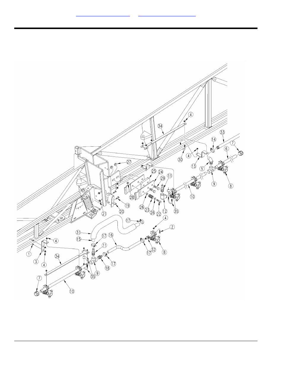 Inner boom 30" spray kit (80/90 ft) | Great Plains 3P-FF900 Parts Manual User Manual | Page 48 / 150