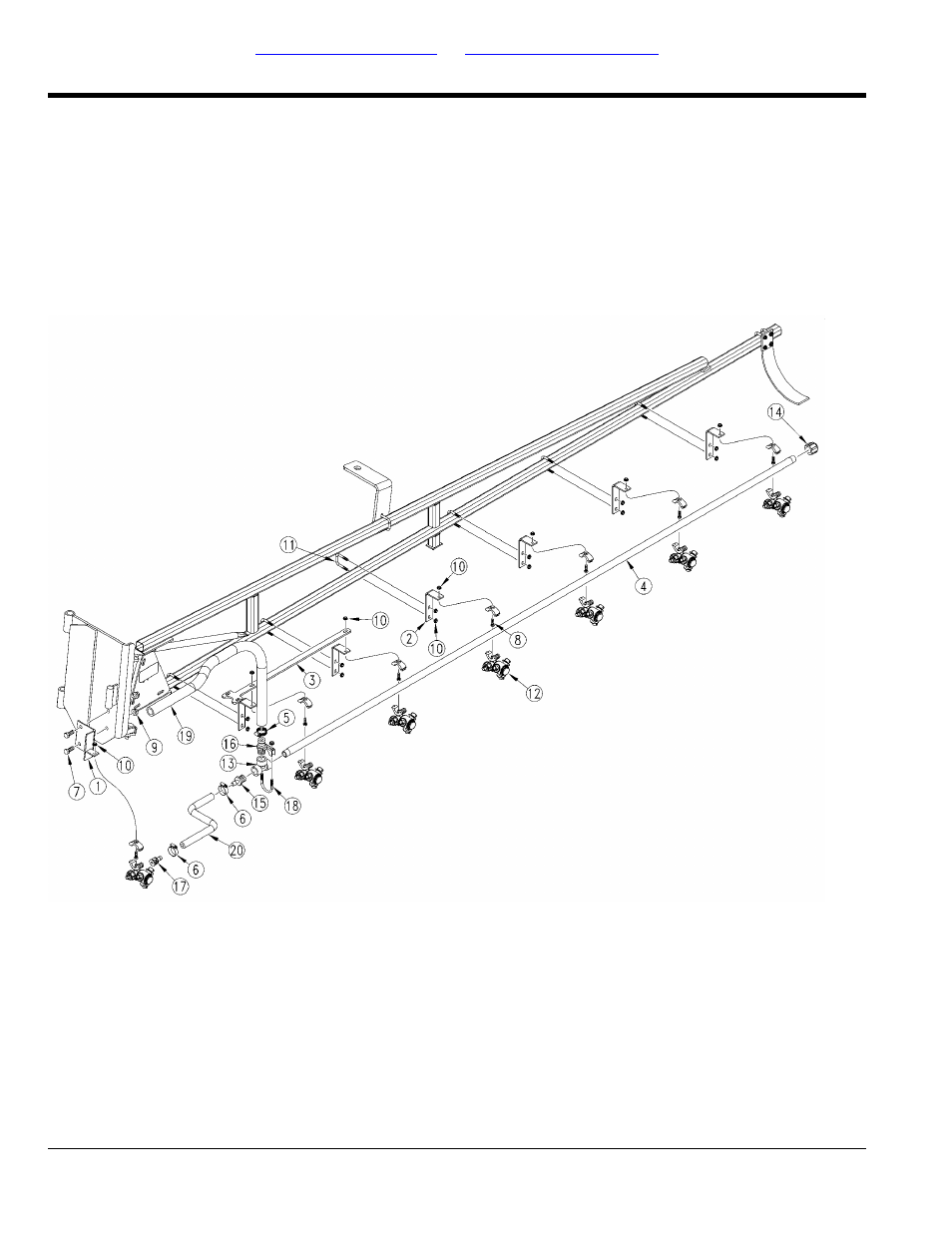 Outer boom 20" spray kit (60 ft) | Great Plains 3P-FF900 Parts Manual User Manual | Page 50 / 150