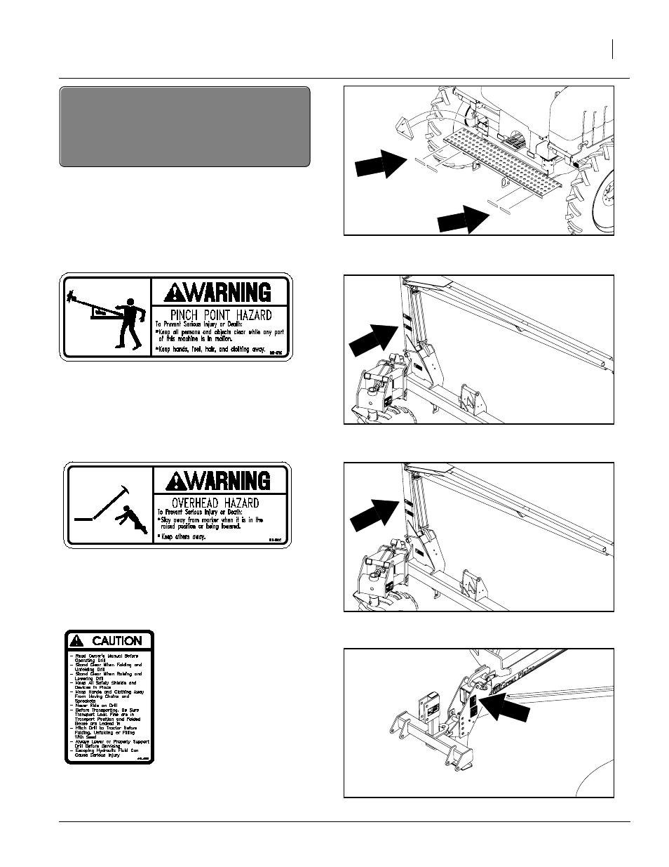 266c, 078c, 579c | 580c | Great Plains YP1625 Operator Manual User Manual | Page 11 / 103