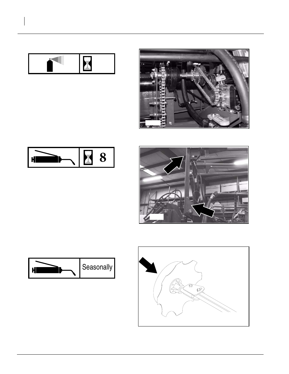 Seasonally | Great Plains YP1625 Operator Manual User Manual | Page 68 / 103