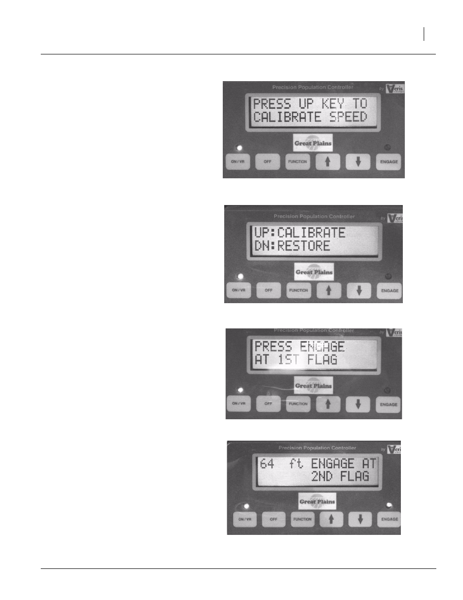 Speed calibration | Great Plains YP1625 Operator Manual User Manual | Page 83 / 103