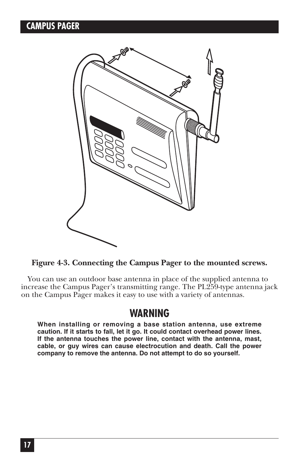 Warning | Black Box FX802A User Manual | Page 15 / 25