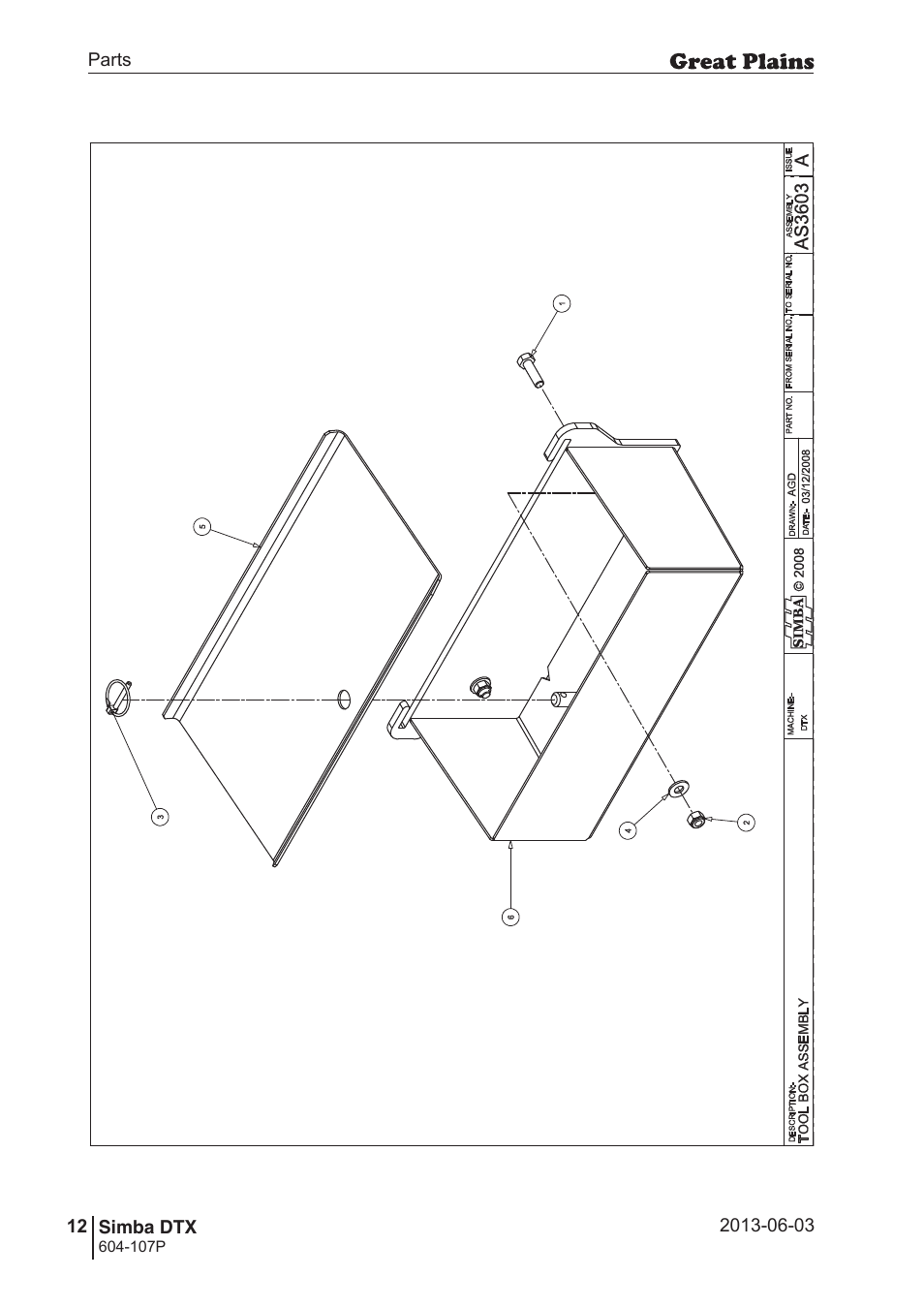 Great Plains DTX350 Parts Manual User Manual | Page 12 / 52