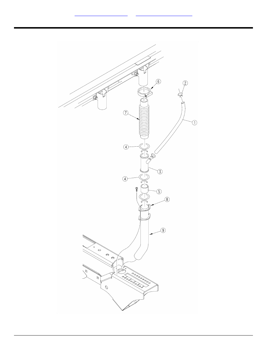 Small seeds y-tube drop with fertilizer | Great Plains 2510HDF Parts Manual User Manual | Page 148 / 164