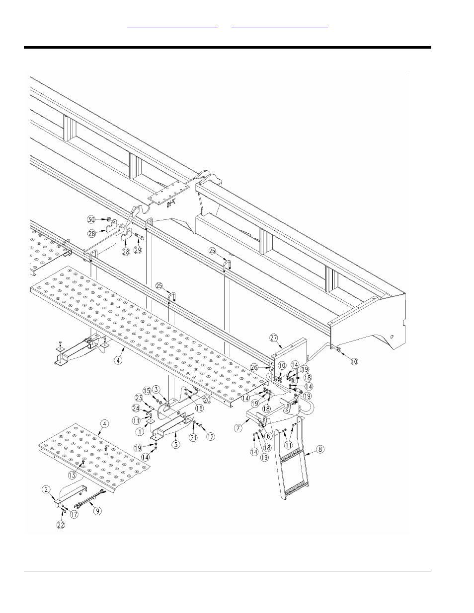 Walkboard and ladder with fertilizer 1510hdf | Great Plains 2510HDF Parts Manual User Manual | Page 38 / 164