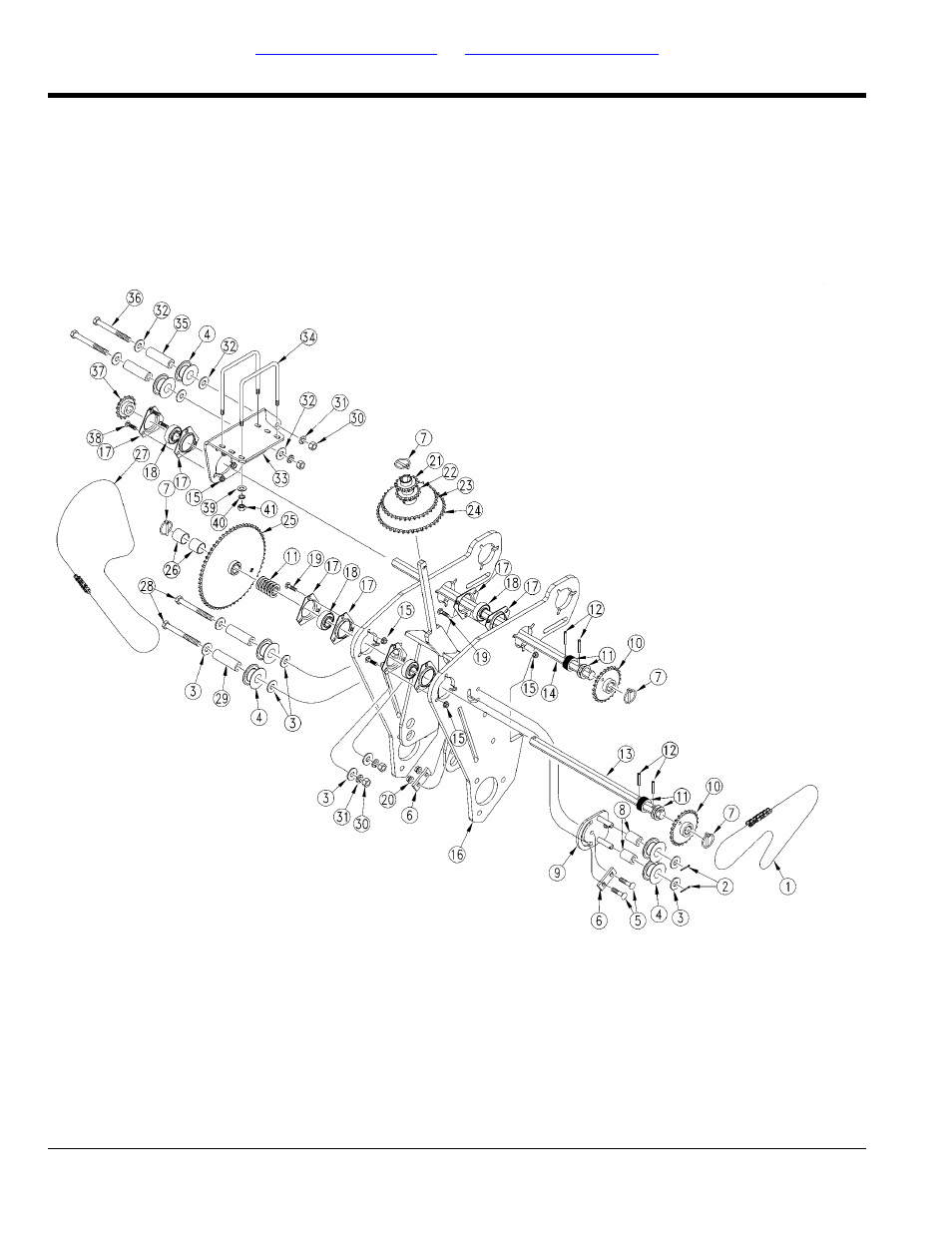 Single gauge wheel transmission 20ft & 25ft | Great Plains 2510HDF Parts Manual User Manual | Page 62 / 164