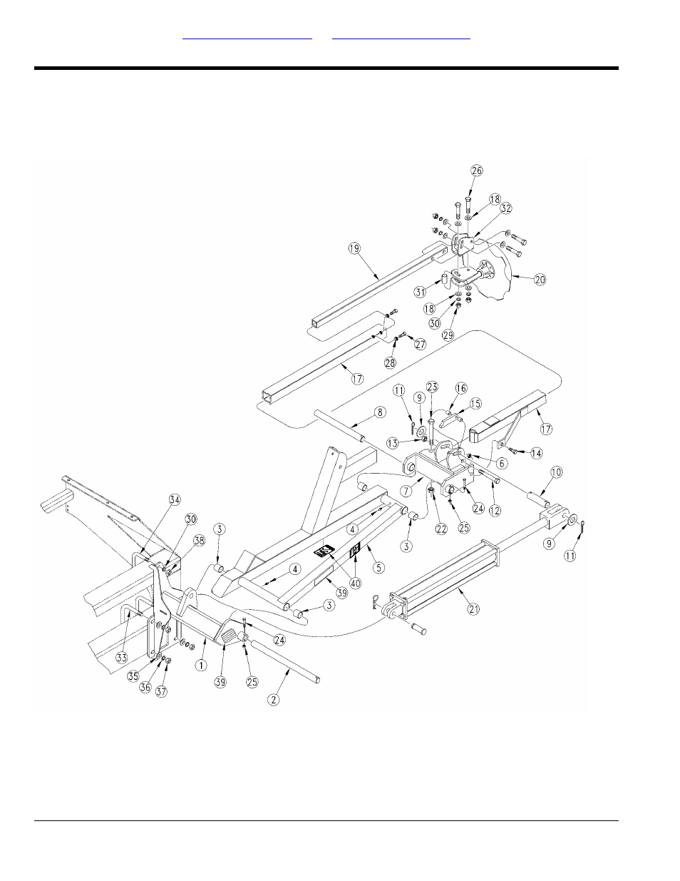 Flat fold marker 25ft | Great Plains 2510HDF Parts Manual User Manual | Page 72 / 164