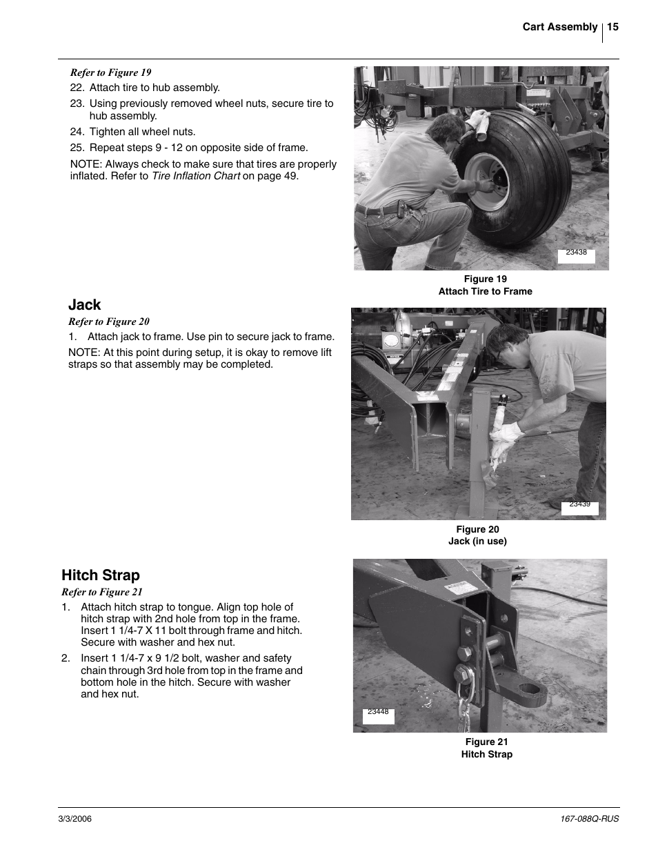 Jack, Hitch strap | Great Plains ADC2220 Predelivery Manual User Manual | Page 17 / 52