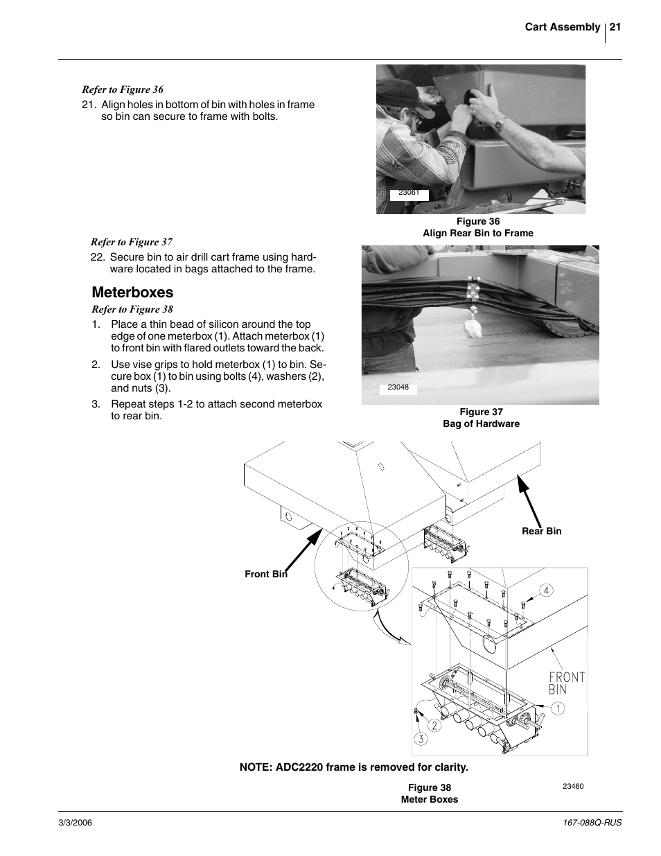 Meterboxes | Great Plains ADC2220 Predelivery Manual User Manual | Page 23 / 52