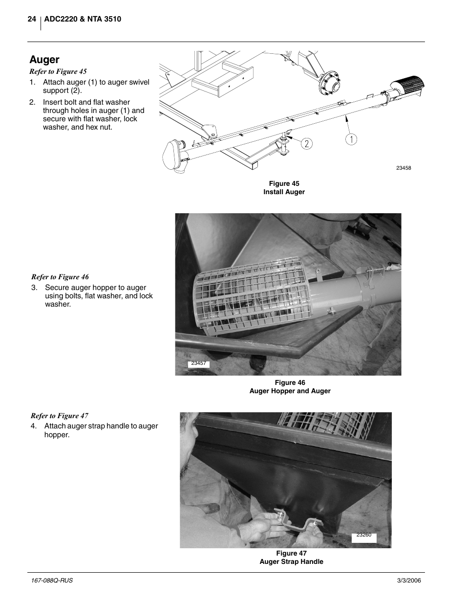 Auger | Great Plains ADC2220 Predelivery Manual User Manual | Page 26 / 52