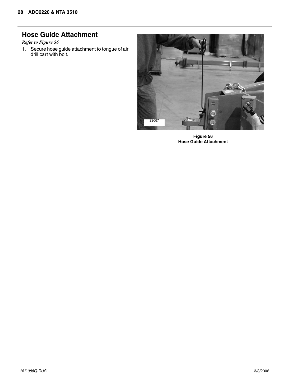 Hose guide attachment | Great Plains ADC2220 Predelivery Manual User Manual | Page 30 / 52