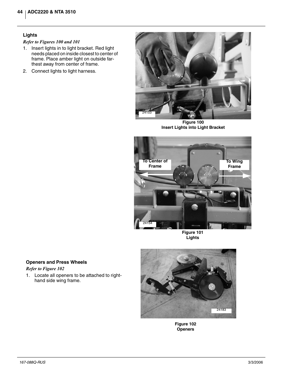 Great Plains ADC2220 Predelivery Manual User Manual | Page 46 / 52