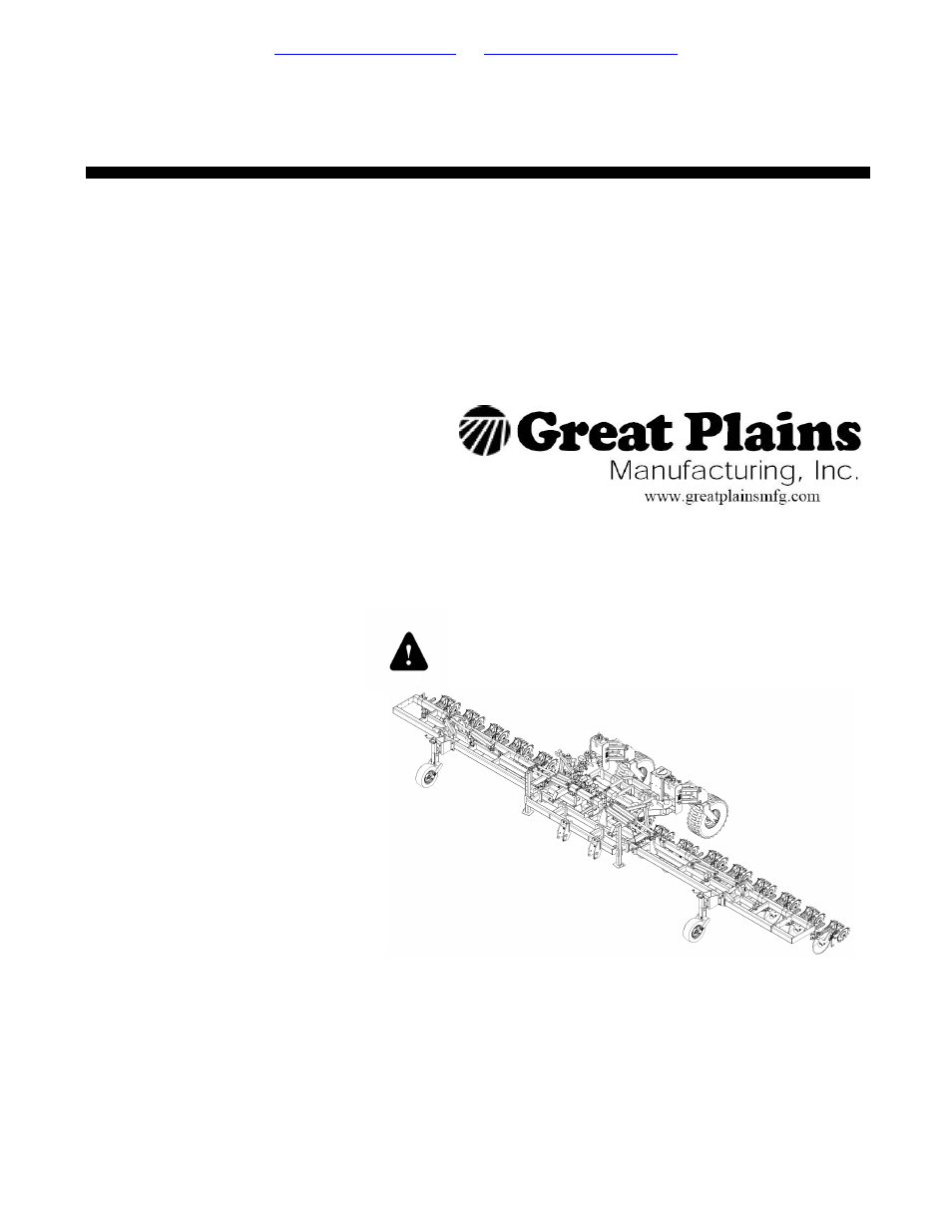 Great Plains NP4000B Parts Manual User Manual | 112 pages