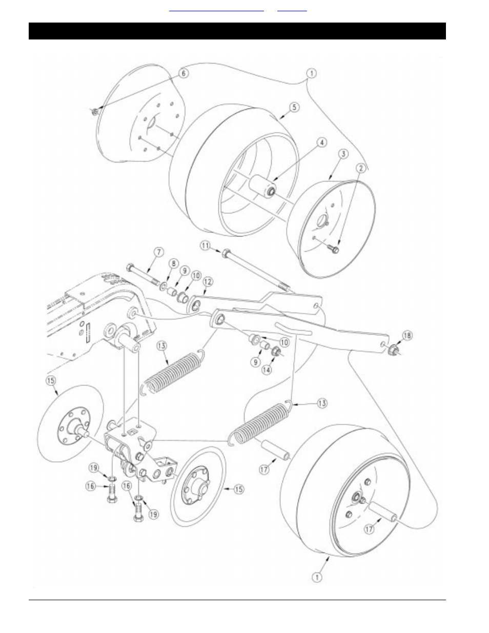 Closing disk -3, Table of contents ➧ index | Great Plains RU1994 Parts Manual User Manual | Page 22 / 73