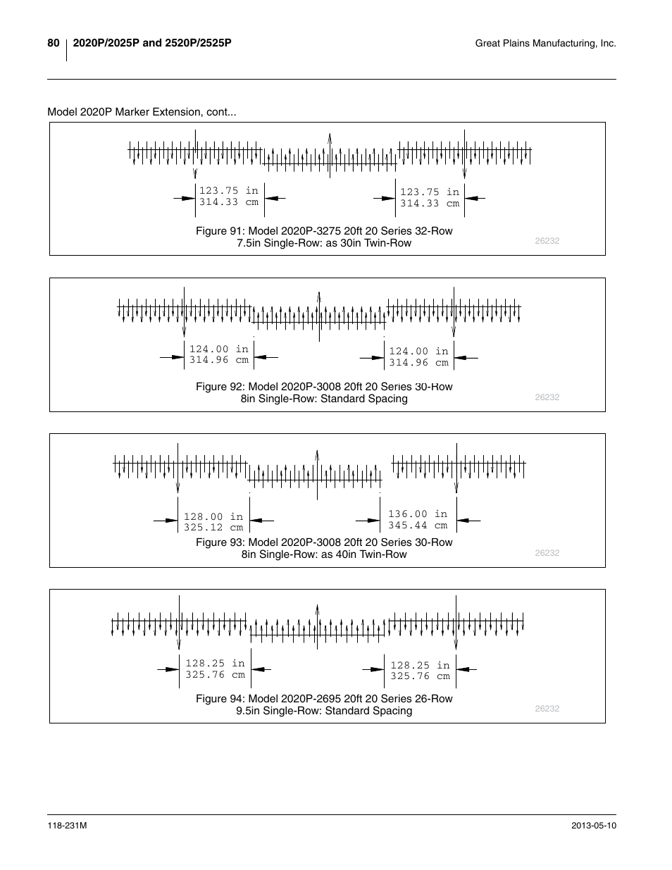 5 to tr30, 8 to tr40tr | Great Plains 2525P Operator Manual User Manual | Page 84 / 106