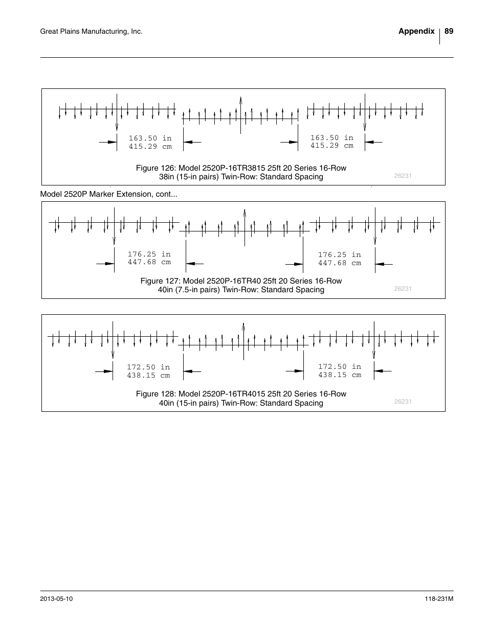 Tr3815, Tr40, Tr4015 | Great Plains 2525P Operator Manual User Manual | Page 93 / 106