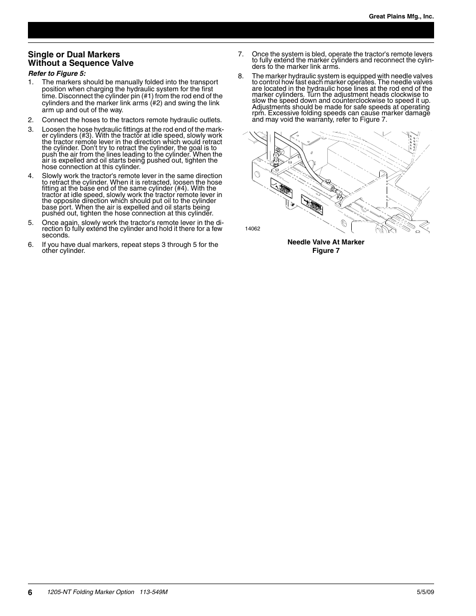 Great Plains 1205-NT Assembly Instructions User Manual | Page 6 / 10
