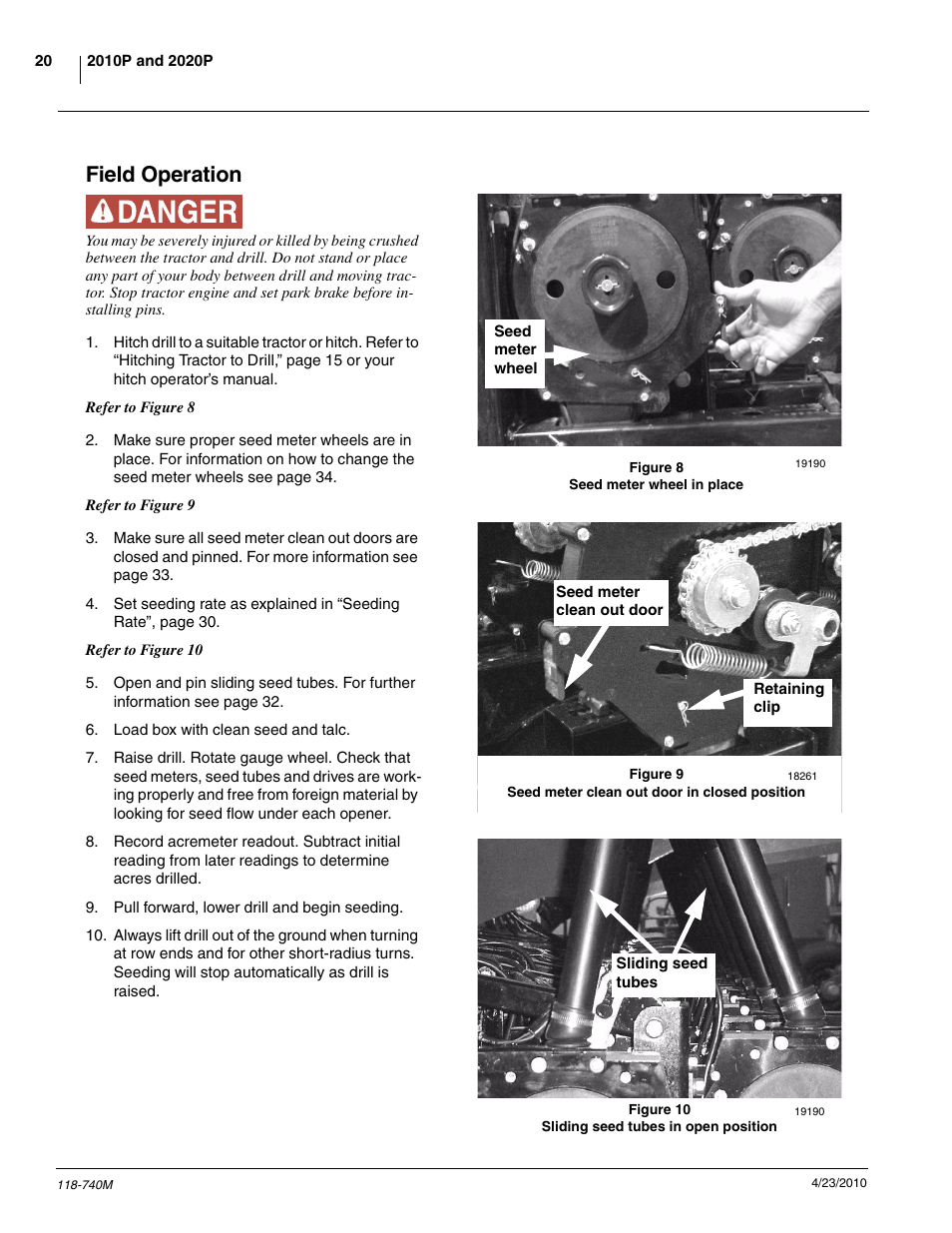Field operation | Great Plains 2020P Operator Manual User Manual | Page 22 / 136