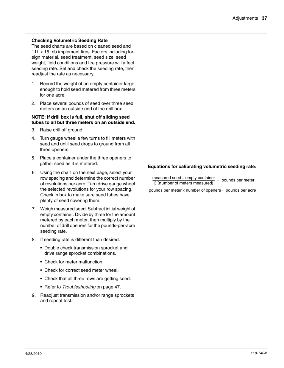 Great Plains 2020P Operator Manual User Manual | Page 39 / 136
