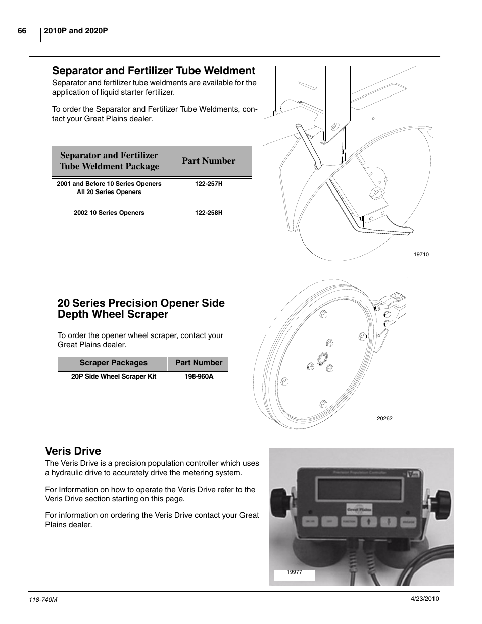 Separator and fertilizer tube weldment, Veris drive | Great Plains 2020P Operator Manual User Manual | Page 68 / 136