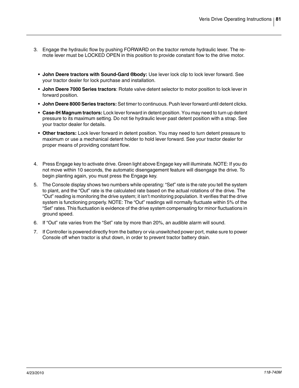 Great Plains 2020P Operator Manual User Manual | Page 83 / 136