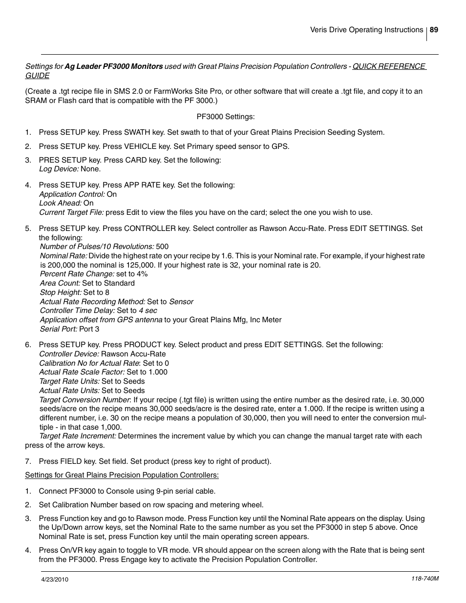 Great Plains 2020P Operator Manual User Manual | Page 91 / 136