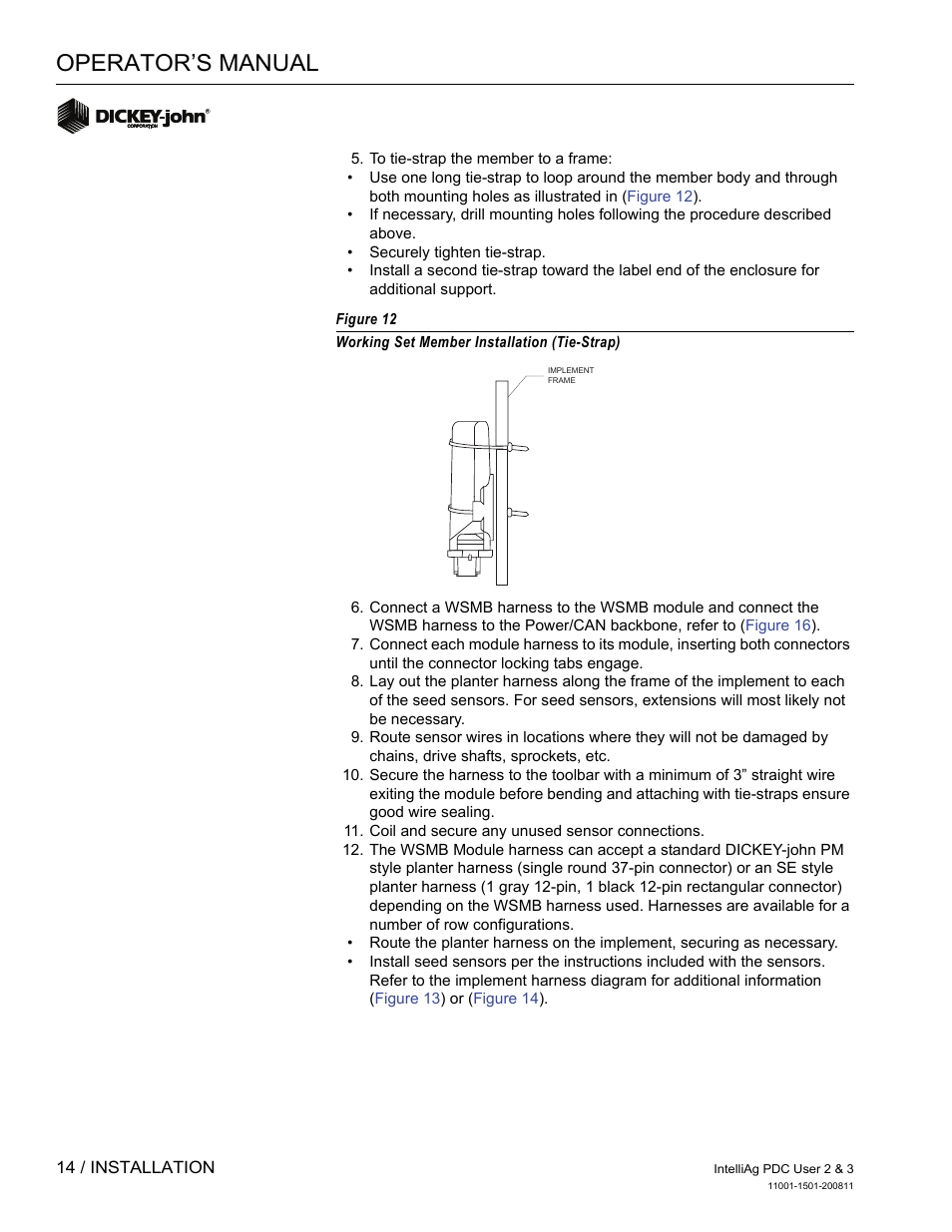 Operator’s manual | Great Plains DICKEY-john IntelliAg Planter-Drill Control L3 User Manual | Page 22 / 185